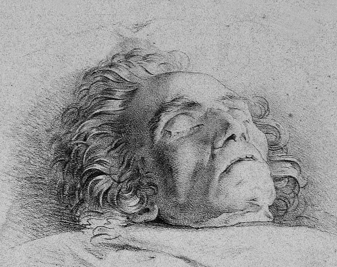 beethoven deathbed
